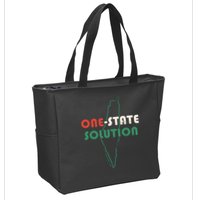 One State Solution Zip Tote Bag