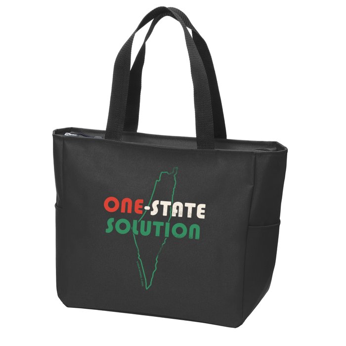 One State Solution Zip Tote Bag