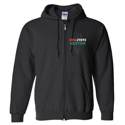 One State Solution Full Zip Hoodie