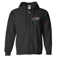 One State Solution Full Zip Hoodie