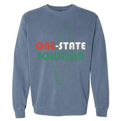 One State Solution Garment-Dyed Sweatshirt