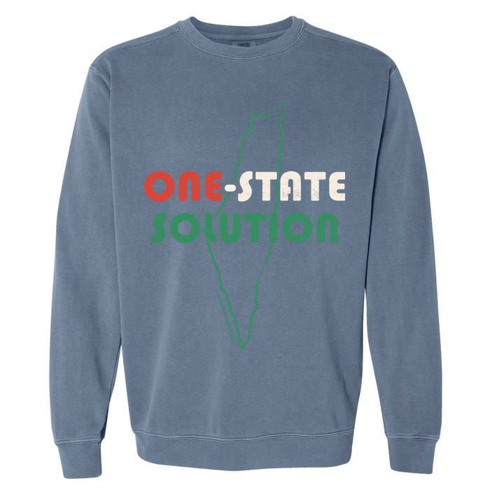 One State Solution Garment-Dyed Sweatshirt