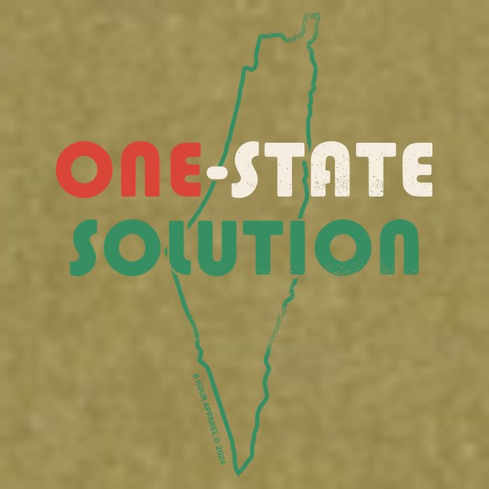 One State Solution Garment-Dyed Women's Muscle Tee
