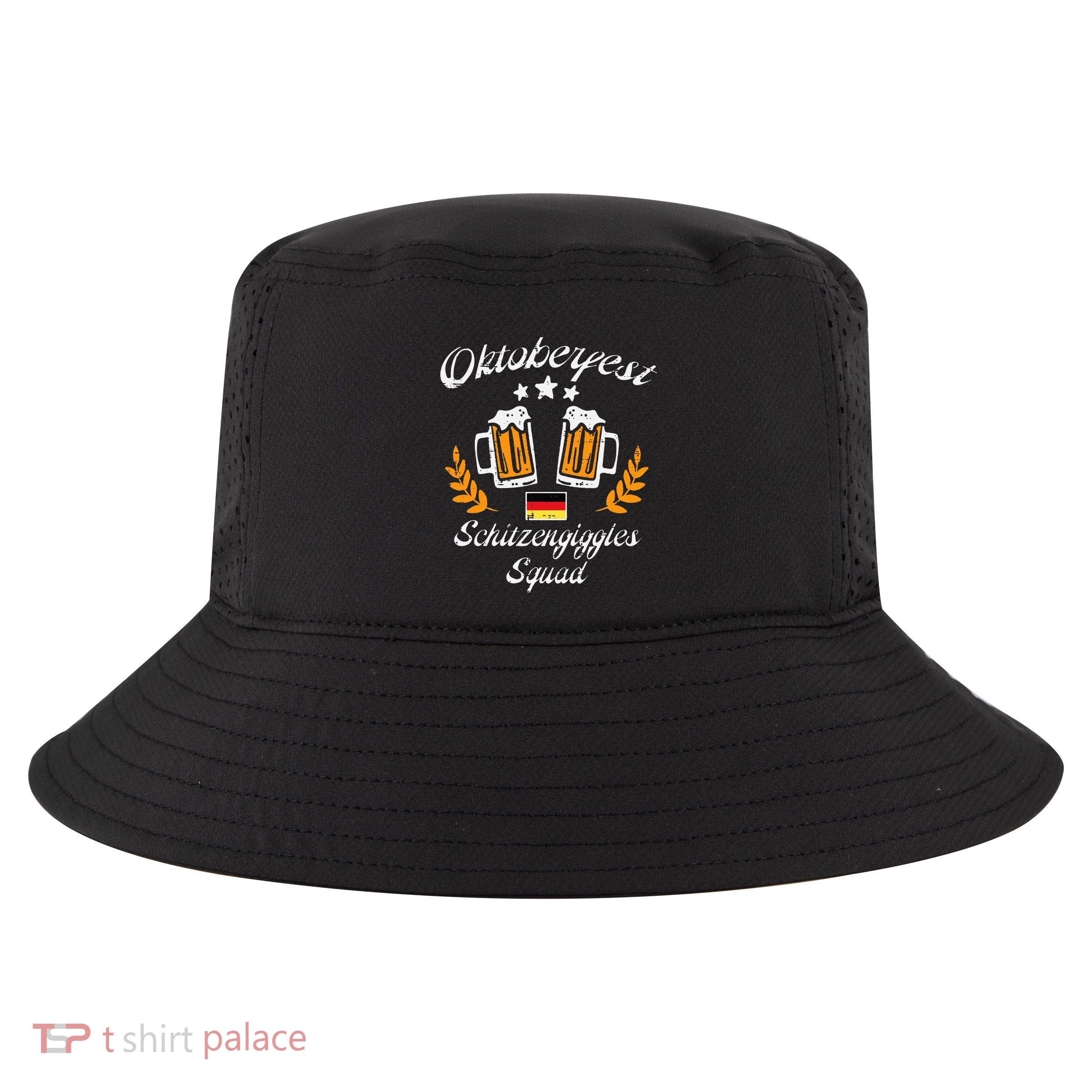 Oktoberfest Schitzengiggle Squad Bavarian Festival Cool Comfort Performance Bucket Hat