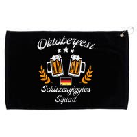 Oktoberfest Schitzengiggle Squad Bavarian Festival Grommeted Golf Towel