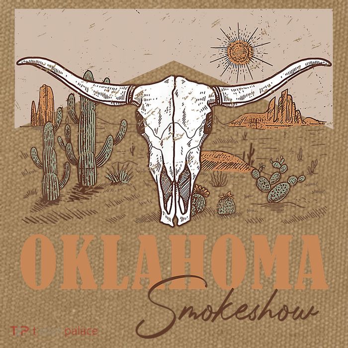 Oklahoma Smoke Show | Oklahoma Smokeshow Western Country Cotton Canvas Backpack