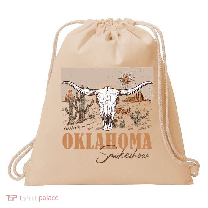 Oklahoma Smoke Show | Oklahoma Smokeshow Western Country Drawstring Bag