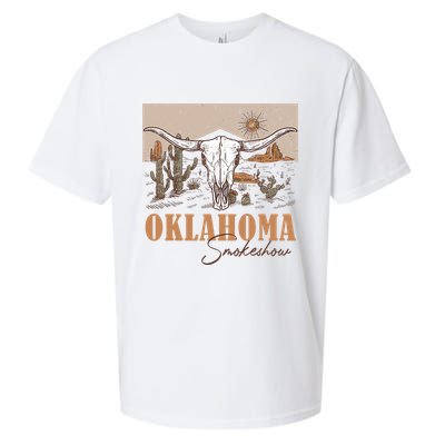 Oklahoma Smoke Show | Oklahoma Smokeshow Western Country Sueded Cloud Jersey T-Shirt