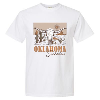 Oklahoma Smoke Show | Oklahoma Smokeshow Western Country Garment-Dyed Heavyweight T-Shirt