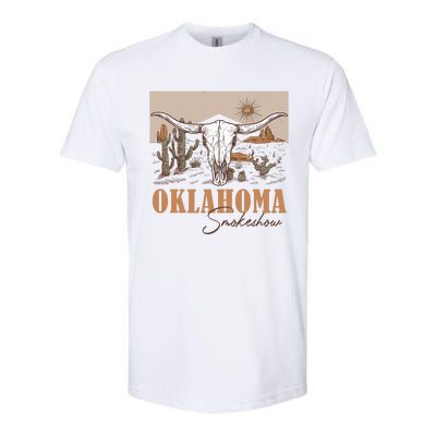 Oklahoma Smoke Show | Oklahoma Smokeshow Western Country Softstyle CVC T-Shirt