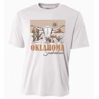 Oklahoma Smoke Show | Oklahoma Smokeshow Western Country Cooling Performance Crew T-Shirt