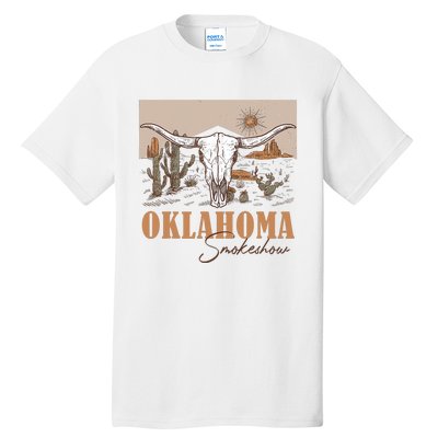 Oklahoma Smoke Show | Oklahoma Smokeshow Western Country Tall T-Shirt