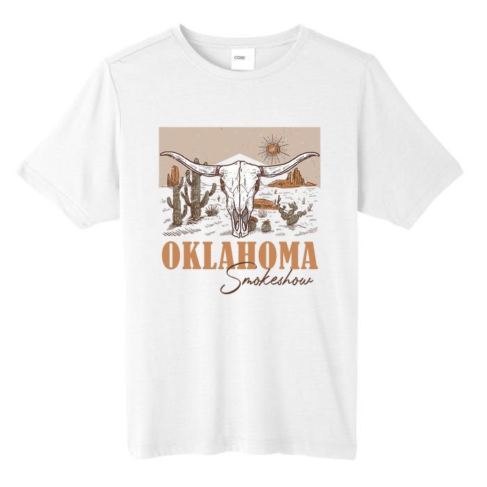 Oklahoma Smoke Show | Oklahoma Smokeshow Western Country Tall Fusion ChromaSoft Performance T-Shirt