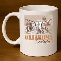 Oklahoma Smoke Show | Oklahoma Smokeshow Western Country 11oz C Handle Ceramic Mug