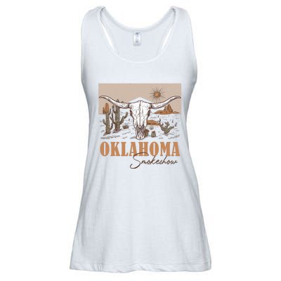 Oklahoma Smoke Show | Oklahoma Smokeshow Western Country Ladies Essential Flowy Tank