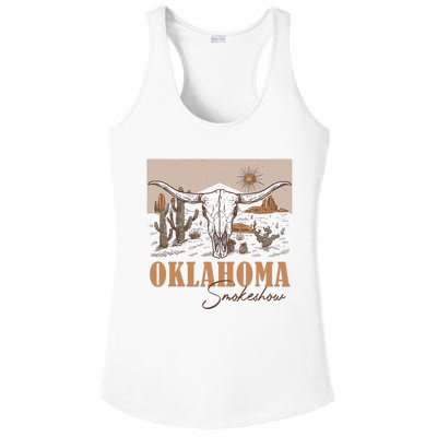 Oklahoma Smoke Show | Oklahoma Smokeshow Western Country Ladies PosiCharge Competitor Racerback Tank