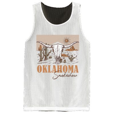 Oklahoma Smoke Show | Oklahoma Smokeshow Western Country Mesh Reversible Basketball Jersey Tank