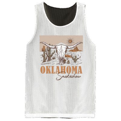 Oklahoma Smoke Show | Oklahoma Smokeshow Western Country Mesh Reversible Basketball Jersey Tank