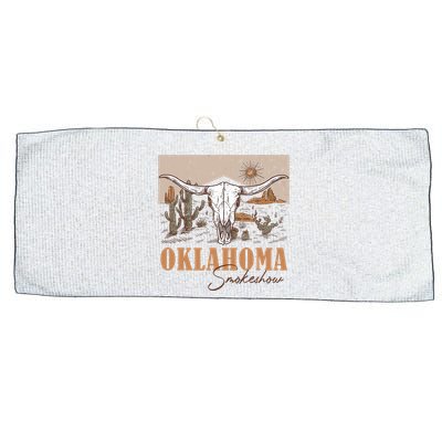 Oklahoma Smoke Show | Oklahoma Smokeshow Western Country Large Microfiber Waffle Golf Towel