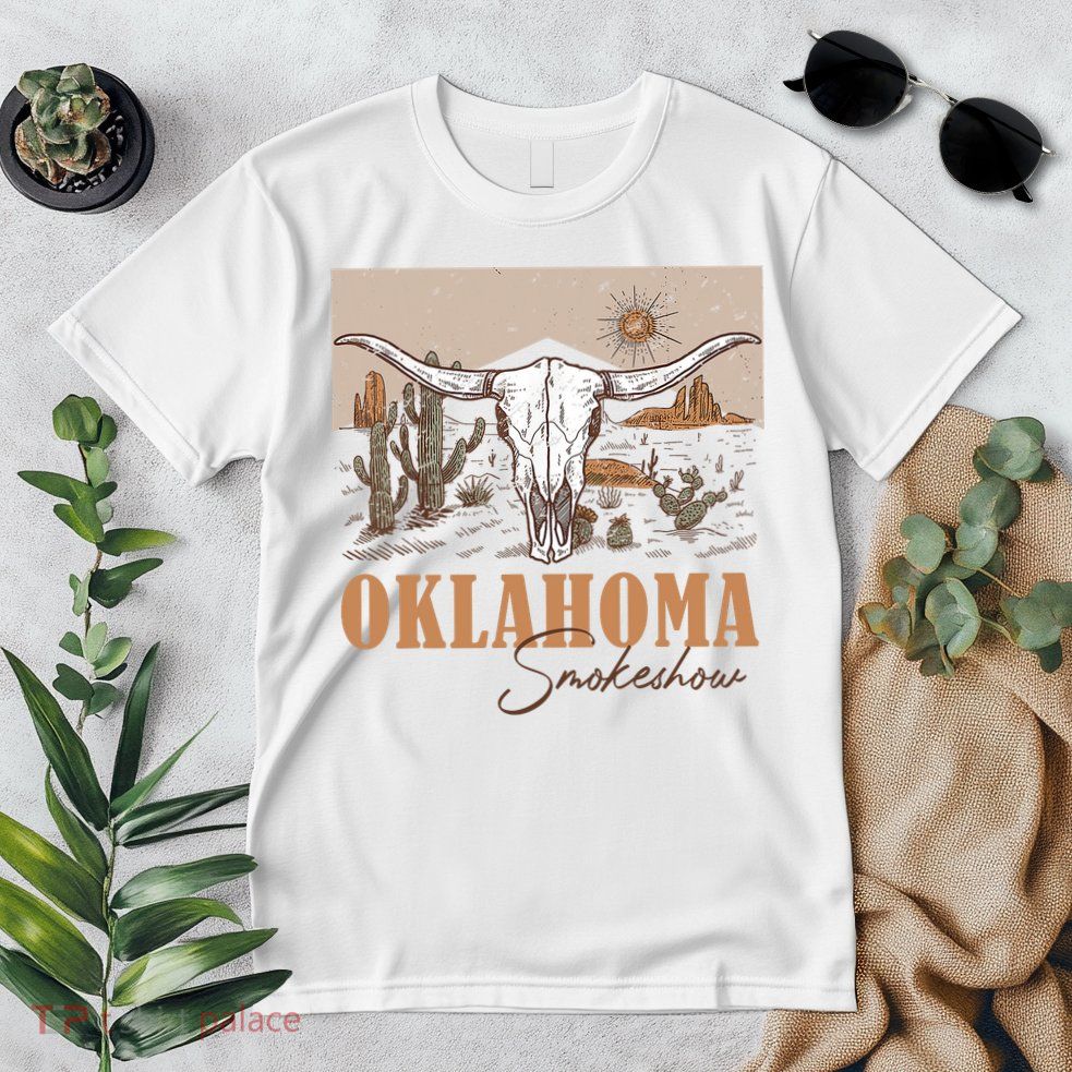 Oklahoma Smoke Show | Oklahoma Smokeshow Western Country Premium T-Shirt