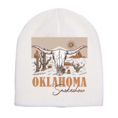 Oklahoma Smoke Show | Oklahoma Smokeshow Western Country Short Acrylic Beanie