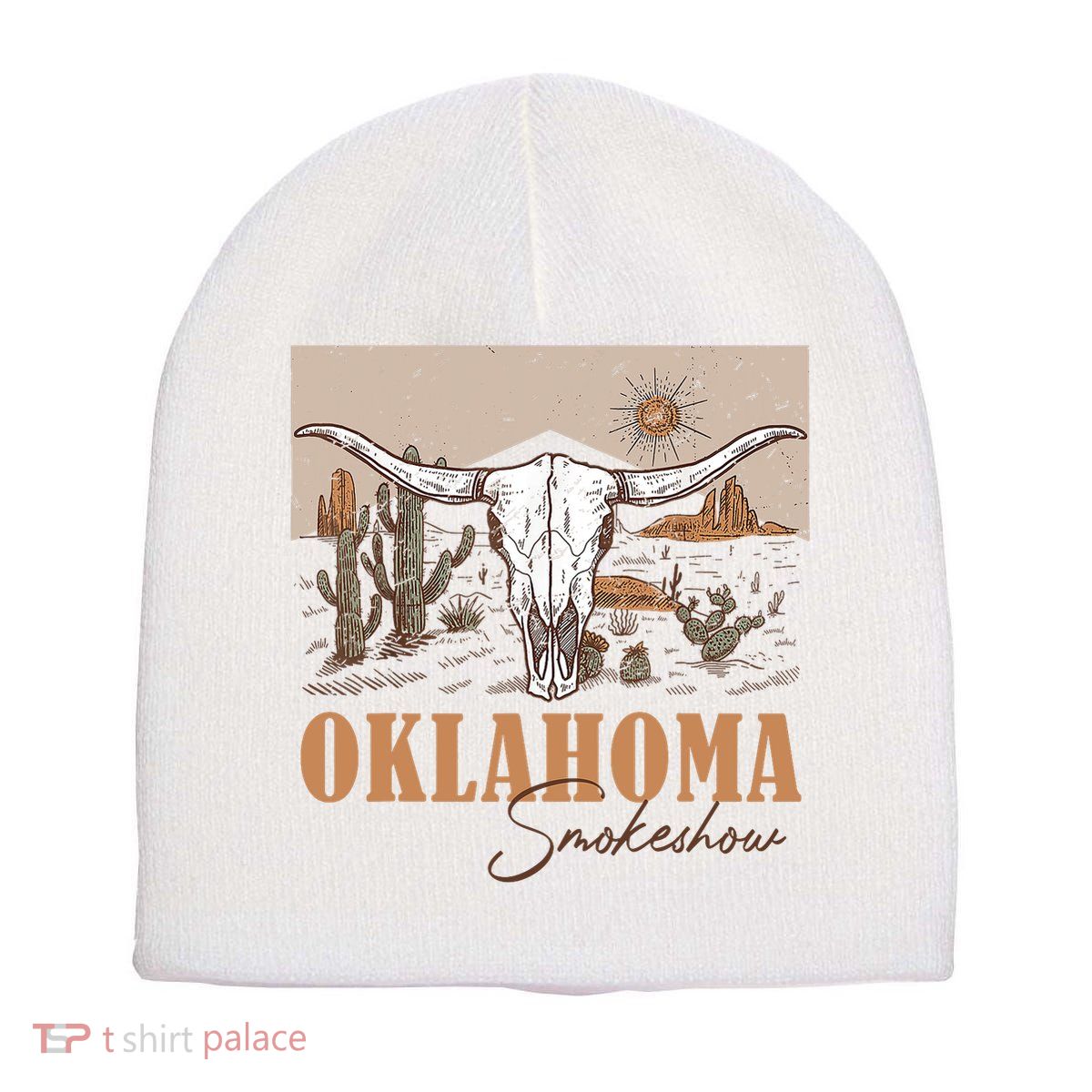 Oklahoma Smoke Show | Oklahoma Smokeshow Western Country Short Acrylic Beanie