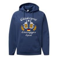 Oktoberfest Schitzengiggle Squad Bavarian Festival Performance Fleece Hoodie