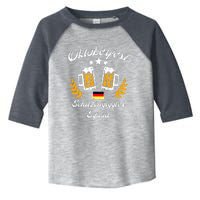 Oktoberfest Schitzengiggle Squad Bavarian Festival Toddler Fine Jersey T-Shirt