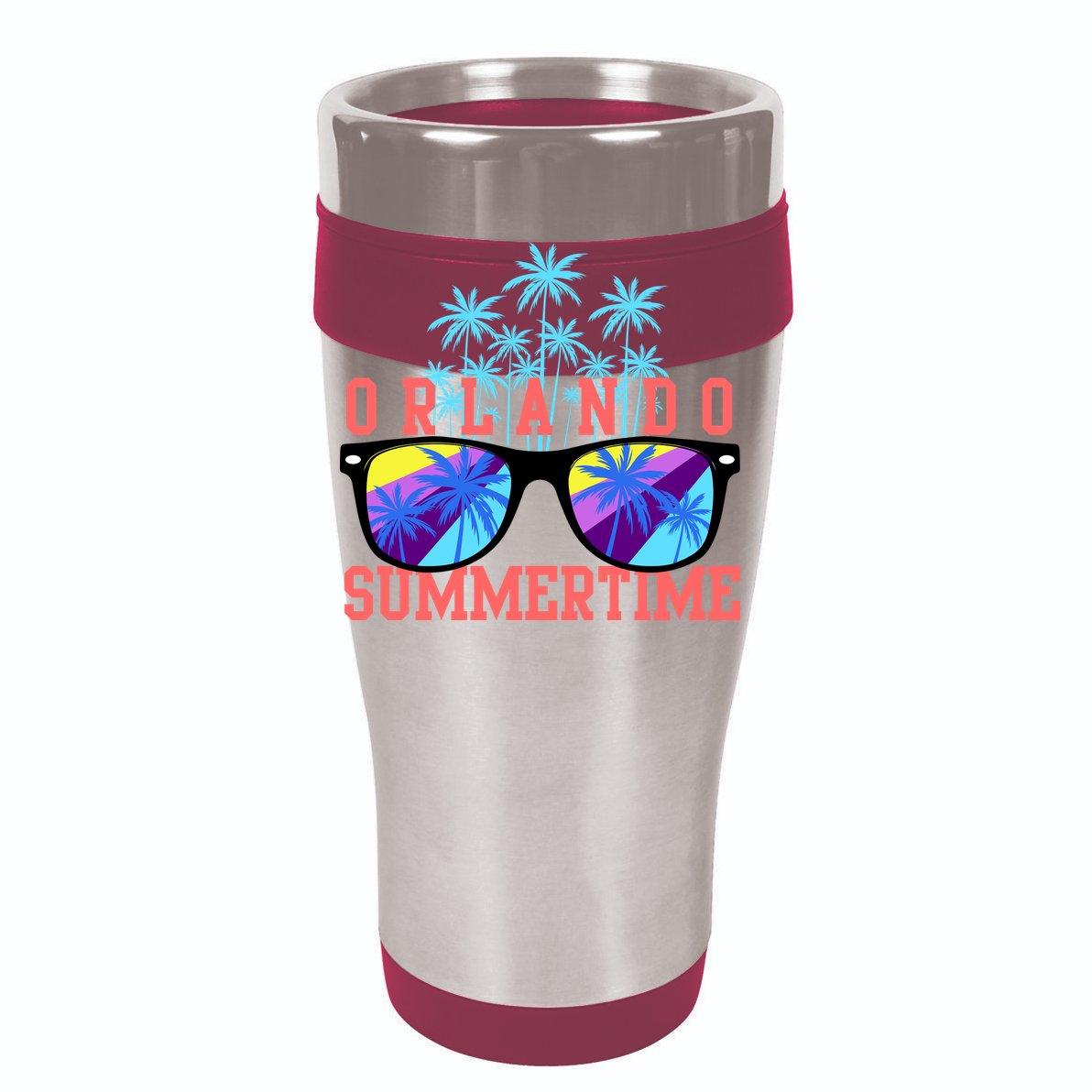 Orlando Summertime Shades Icon V-Neck T-Shirt