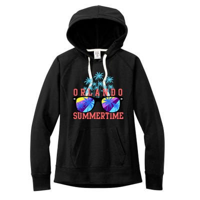 Orlando Summertime Shades Icon Women's Fleece Hoodie