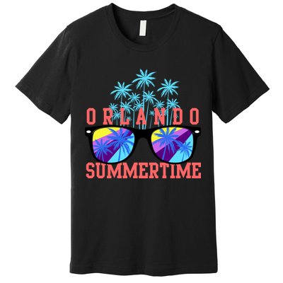 Orlando Summertime Shades Icon Premium T-Shirt