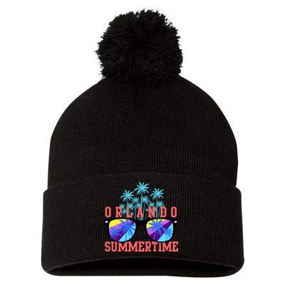 Orlando Summertime Shades Icon Pom Pom 12in Knit Beanie
