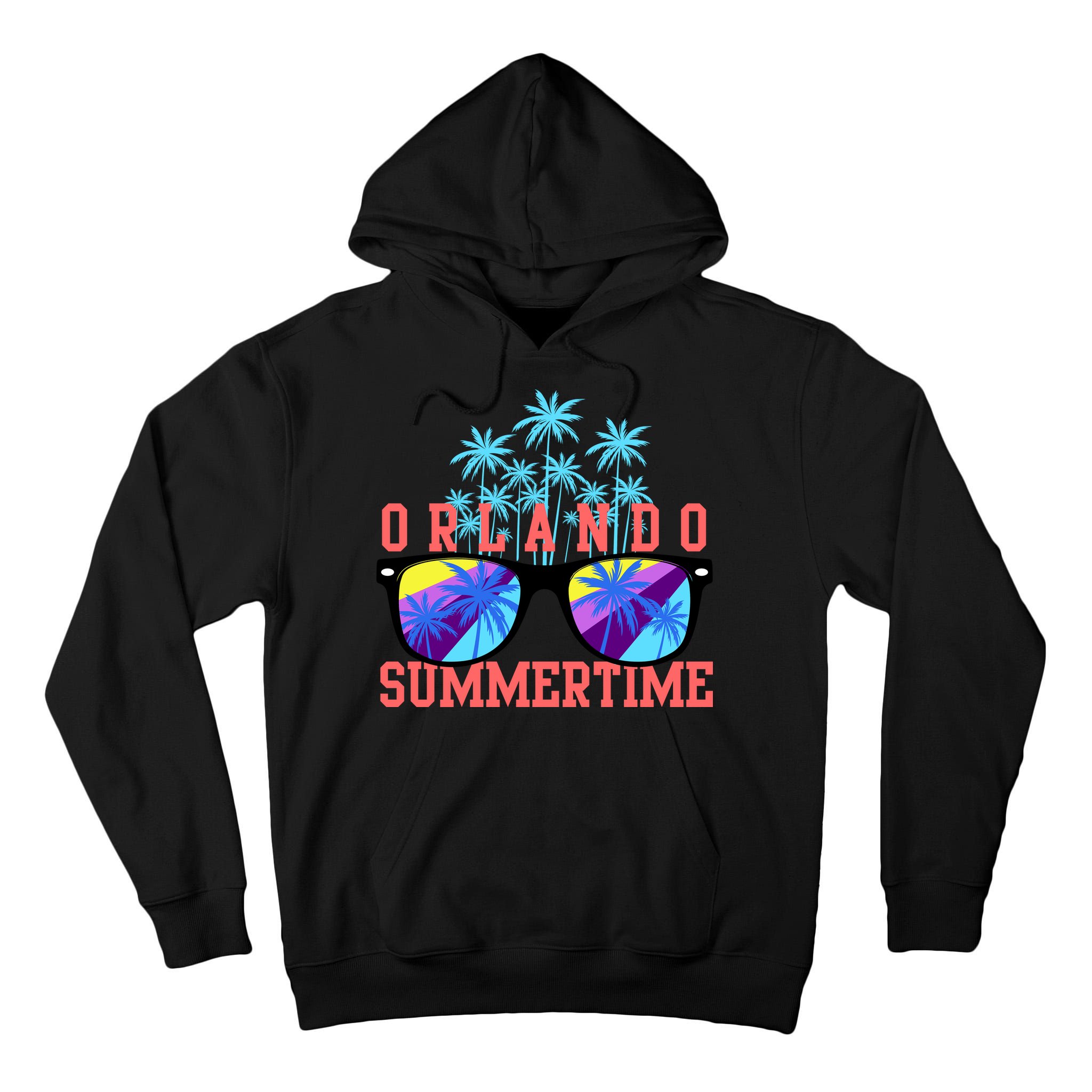 Orlando Summertime Shades Icon Tall Hoodie