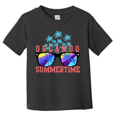 Orlando Summertime Shades Icon Toddler T-Shirt