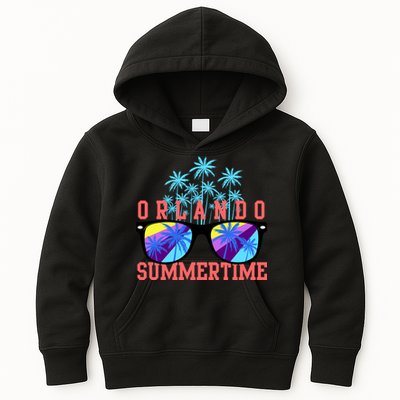 Orlando Summertime Shades Icon Kids Hoodie