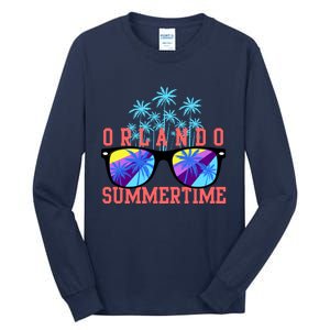 Orlando Summertime Shades Icon Tall Long Sleeve T-Shirt