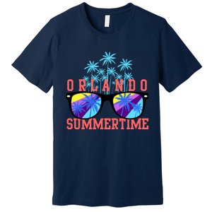 Orlando Summertime Shades Icon Premium T-Shirt