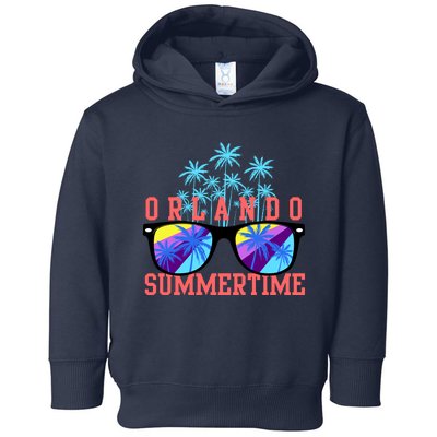 Orlando Summertime Shades Icon Toddler Hoodie