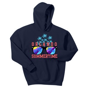 Orlando Summertime Shades Icon Kids Hoodie