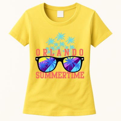 Orlando Summertime Shades Icon Womens T-Shirt