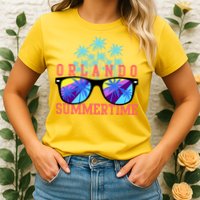 Orlando Summertime Shades Icon Womens T-Shirt