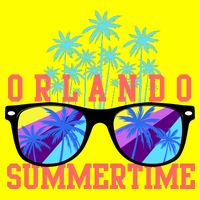 Orlando Summertime Shades Icon Womens T-Shirt