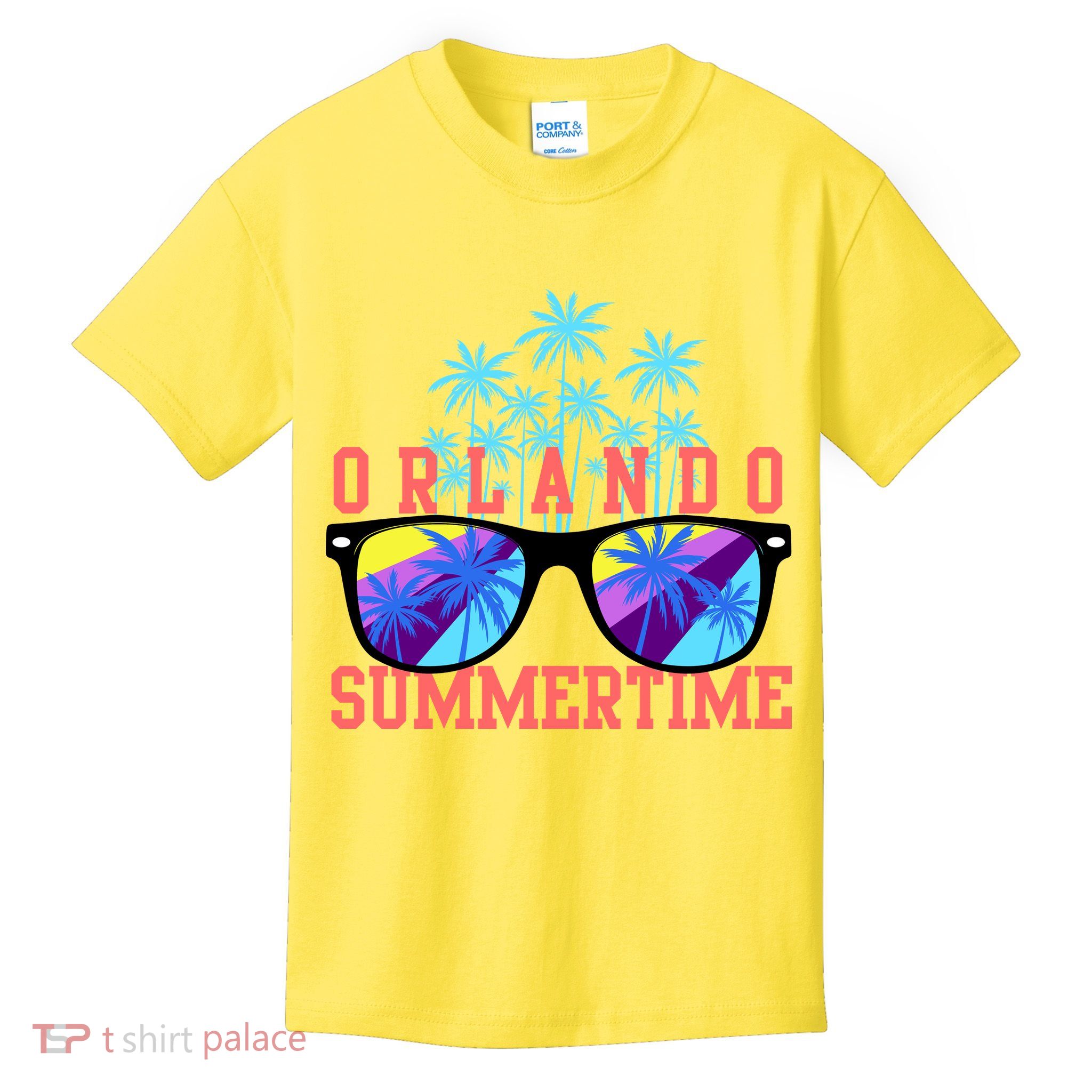 Orlando Summertime Shades Icon Kids T-Shirt