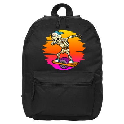 onewheel Skeleton Skateboard Dabbing Skate Skeleton float 16 in Basic Backpack
