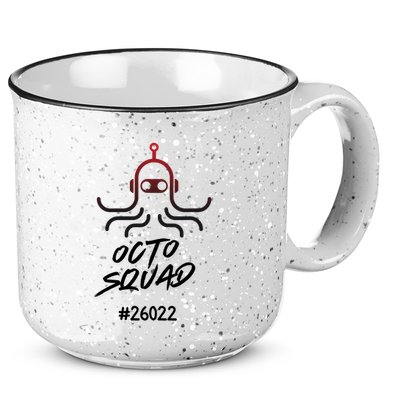 Octo Squad Team 15oz Campfire Ceramic Mug