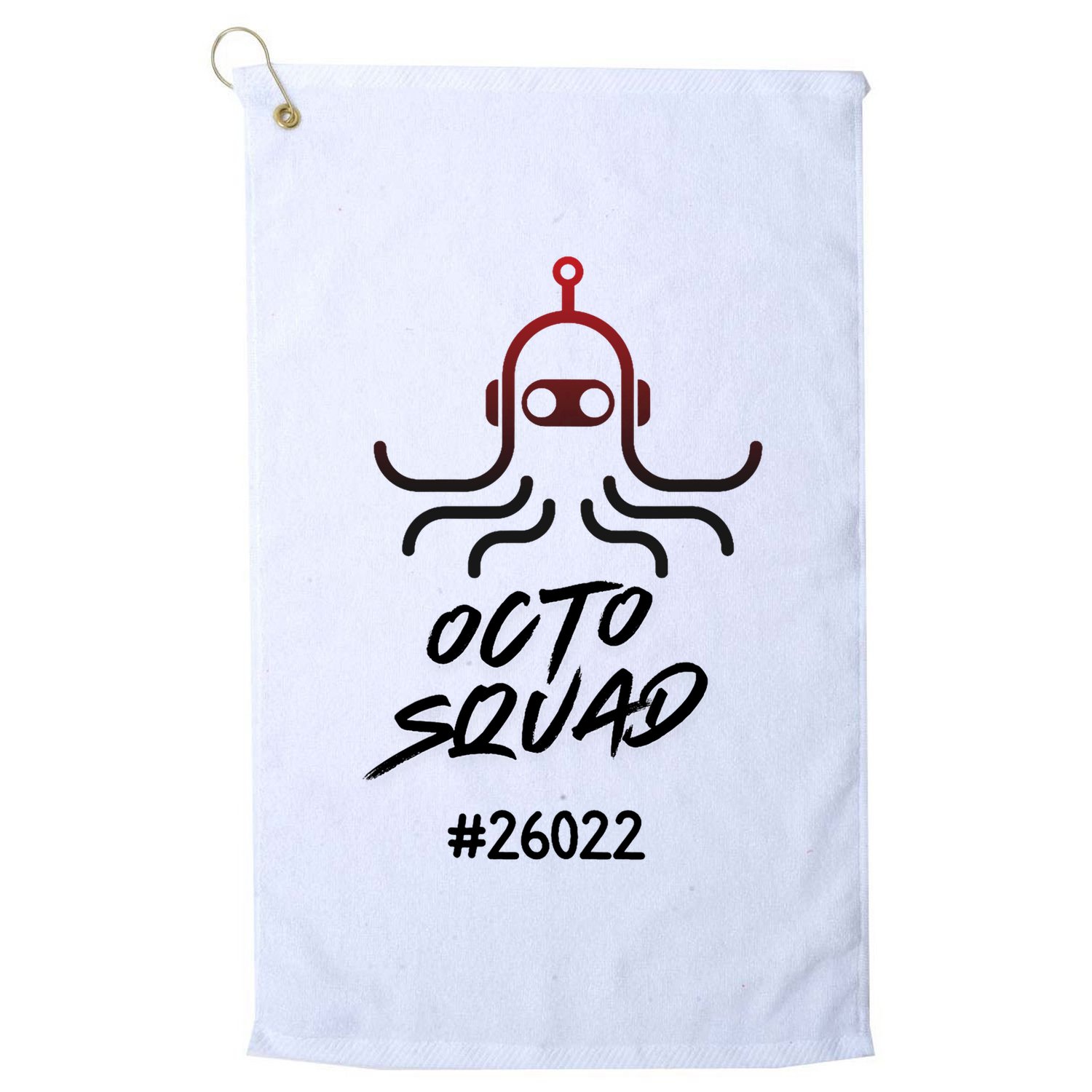 Octo Squad Team Golf Towel