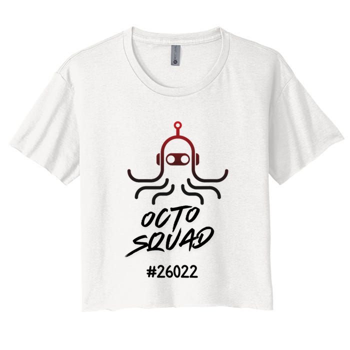 Octo Squad Team Women's Crop Top Tee