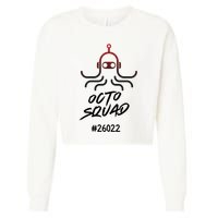 Octo Squad Team Cropped Pullover Crew