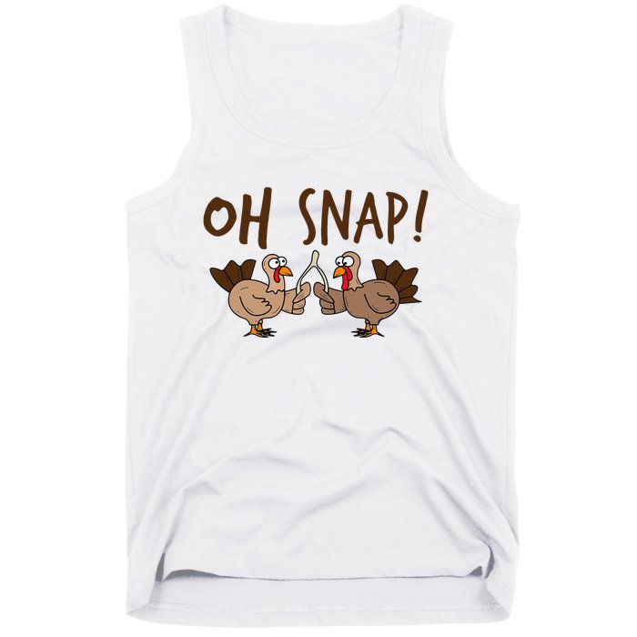 Oh Snap Turkey Day Night Of Thanksgiving Tank Top