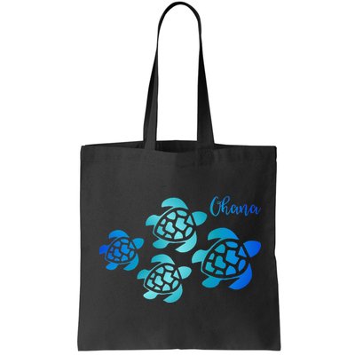 Ohana Sea Turtle Family Hawaii Vacation Tropical Hawaiian Bag